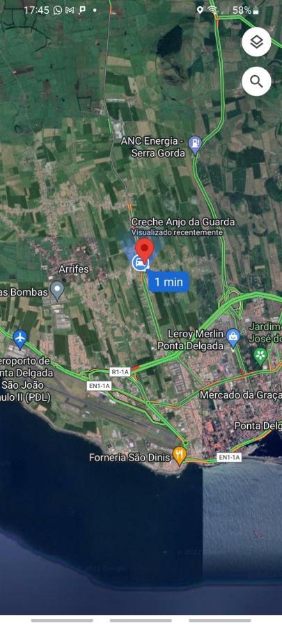הוילה Ponta Delgada Casa Da Linda מראה חיצוני תמונה
